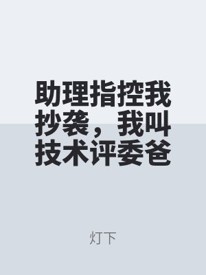 助理指控我(wǒ)抄(chāo)襲,我叫技(jì)術評委爸爸(bà)